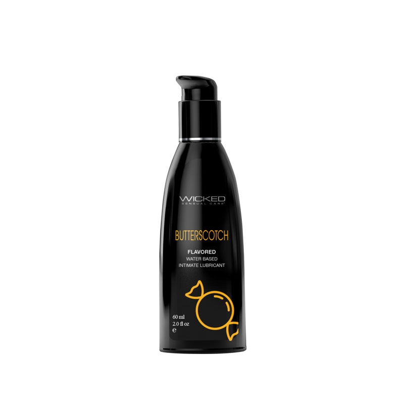 Butterscotch Flavoured Water Based Lubricant - 60 ml (2 oz) Bottle