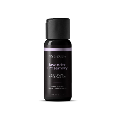 Lavender and Rosemary Scented Massage Oil - 120 ml Tube