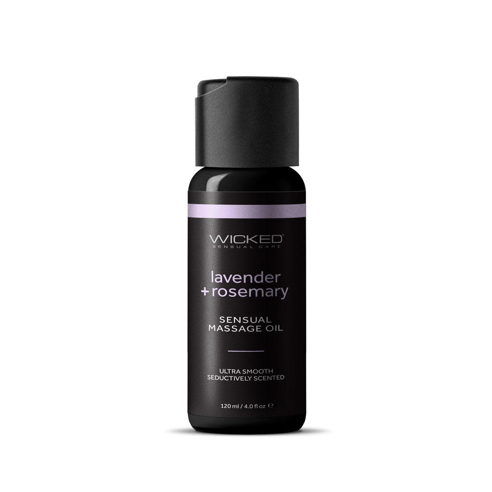 Lavender and Rosemary Scented Massage Oil - 120 ml Tube
