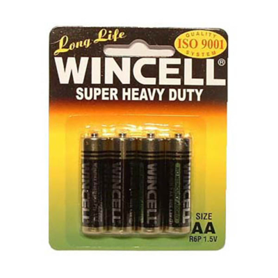 Super Heavy Duty Batteries - AA 4 Pack