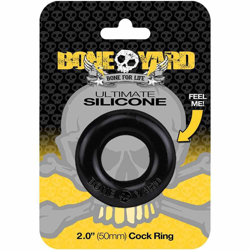 Black 50mm Cock Ring
