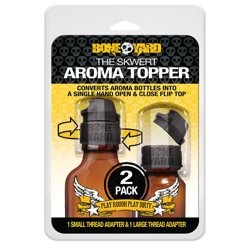 Aroma Bottle Caps - 1 Large and 1 Small
