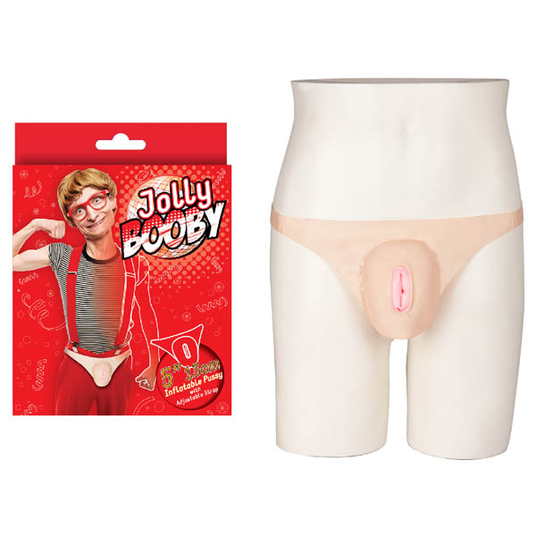 Inflatable Pussy with Adjustable Straps
