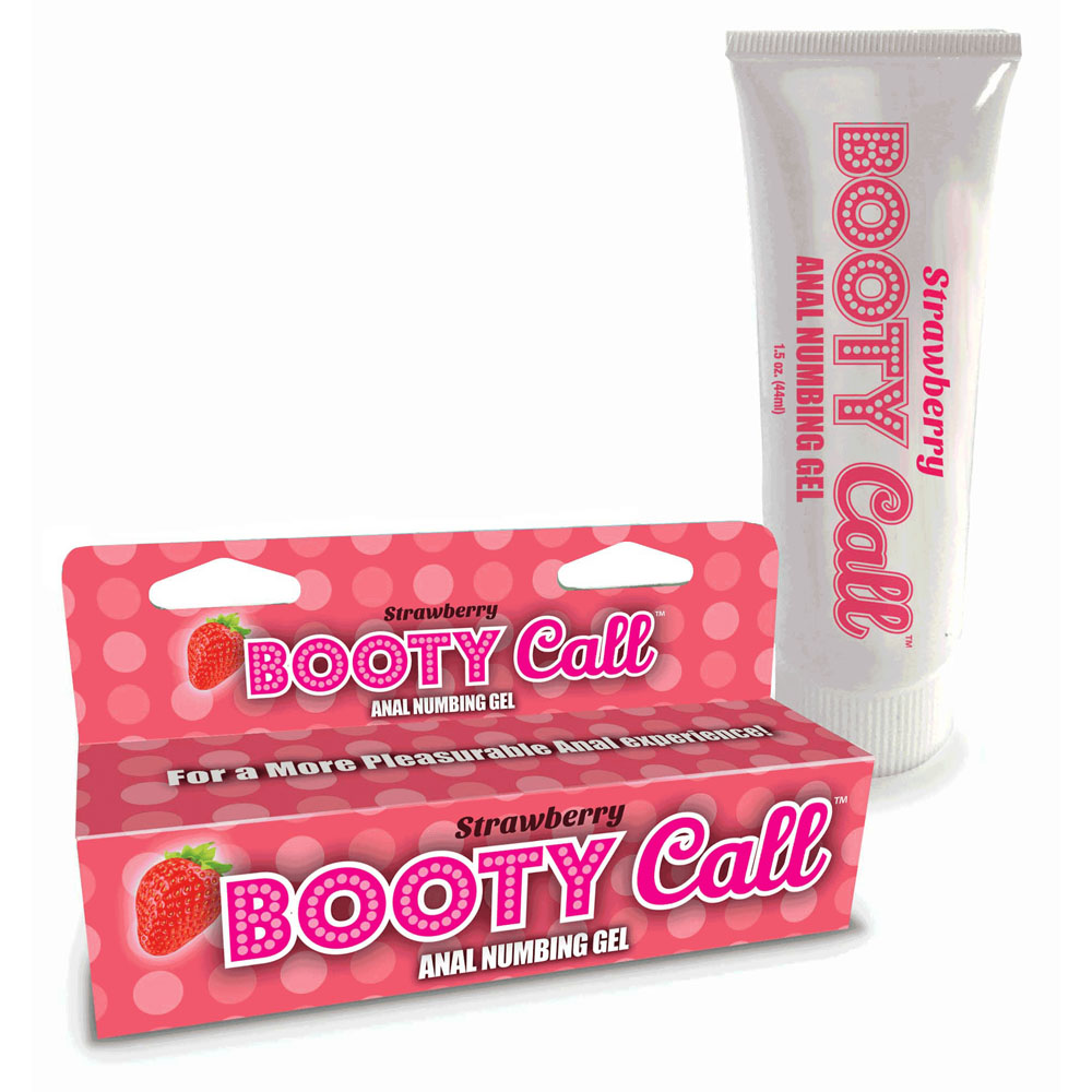 Strawberry Flavoured Anal Numbing Gel - 44 ml (1.5 oz) Tube