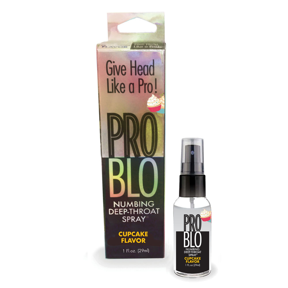 Cupcake Flavoured Deep Throat Spray - 30 ml