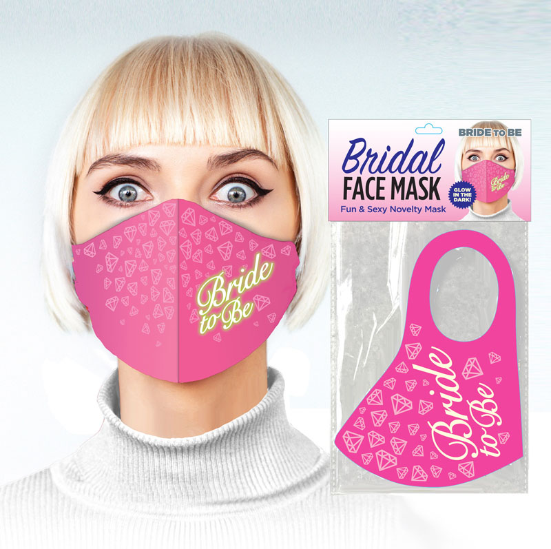 Glow Pink Novelty Mask