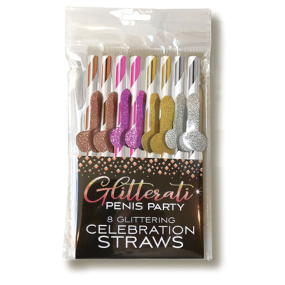 Party Straws - 8 Pack