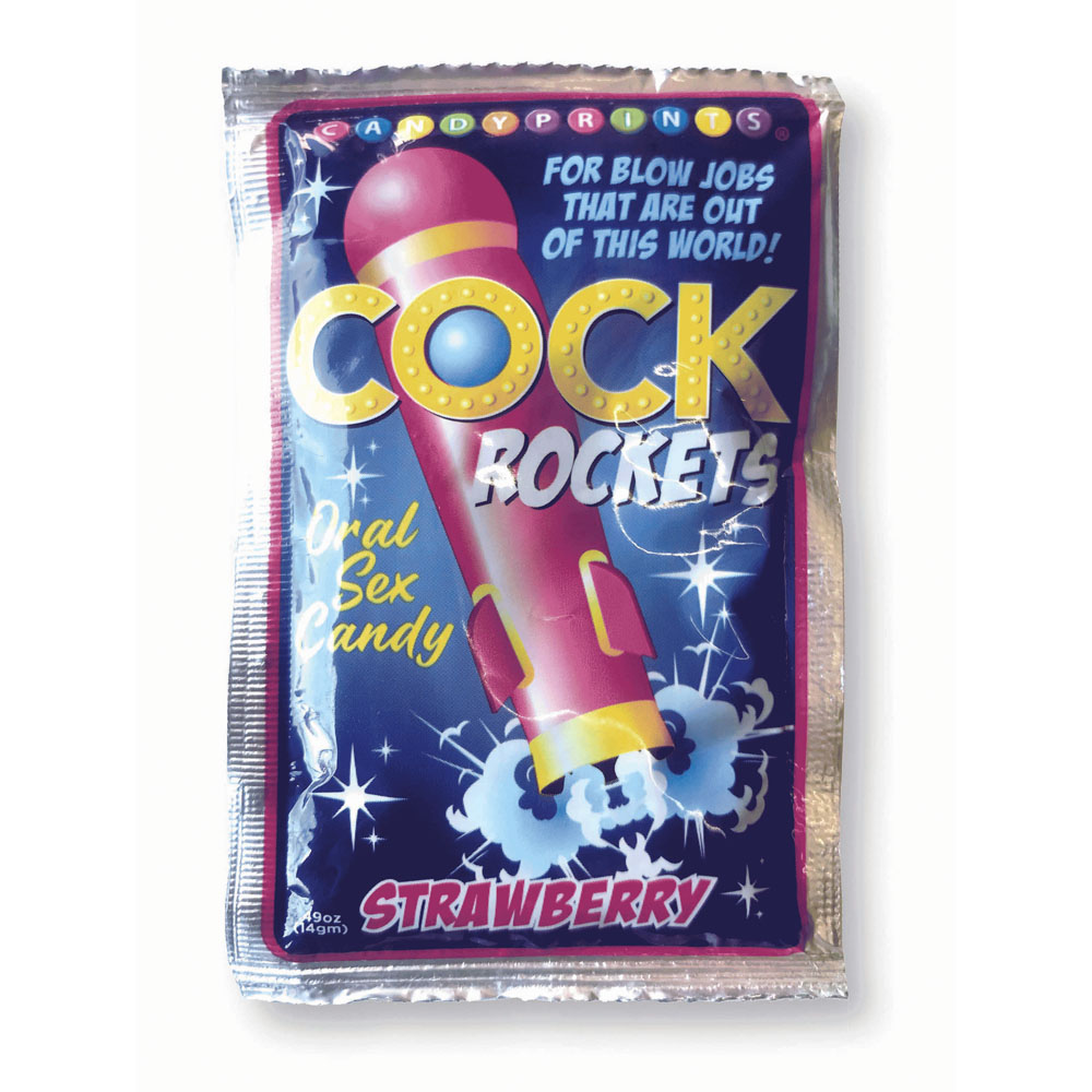 Strawberry Flavoured Oral Sex Candy - 15 grams