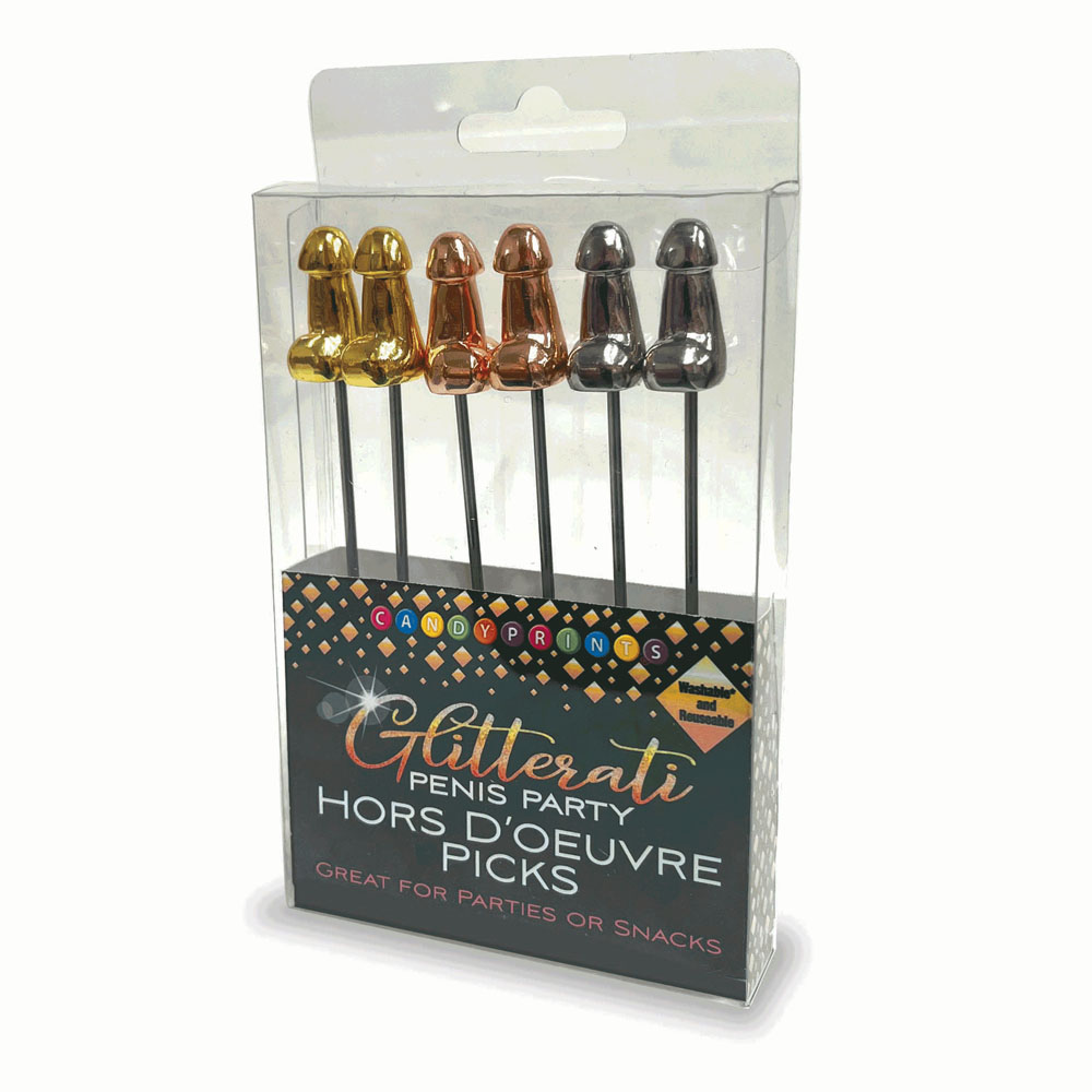 Stainless Steel 18 cm Food Picks - Set of 6