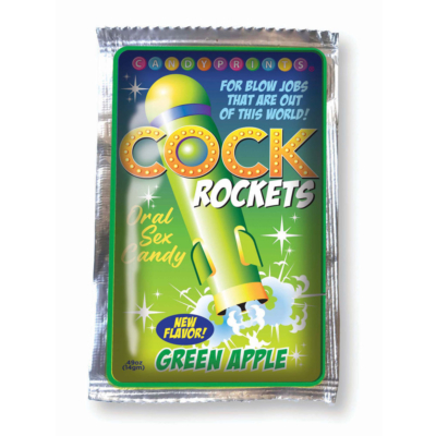 Green Apple Flavoured Oral Sex Candy - 15 grams