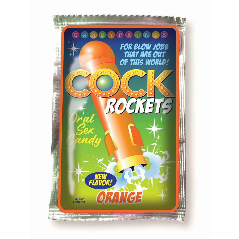 Orange Flavoured Oral Sex Candy - 15 grams