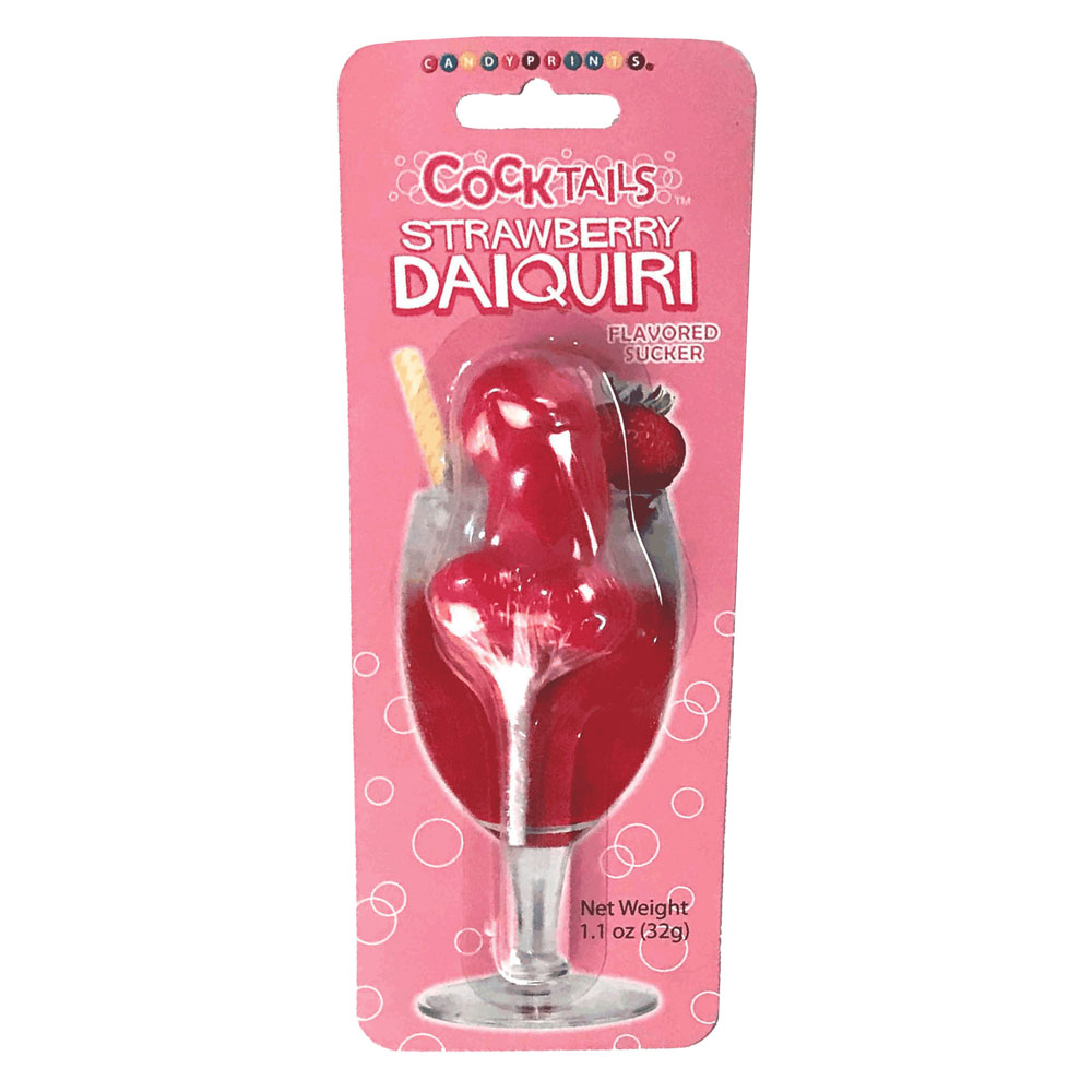 Strawberry Daquiri Flavoured Dicky Lollypop