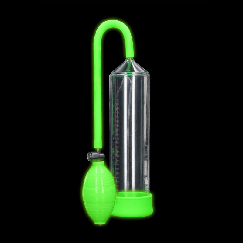 Clear/Green Penis Pump