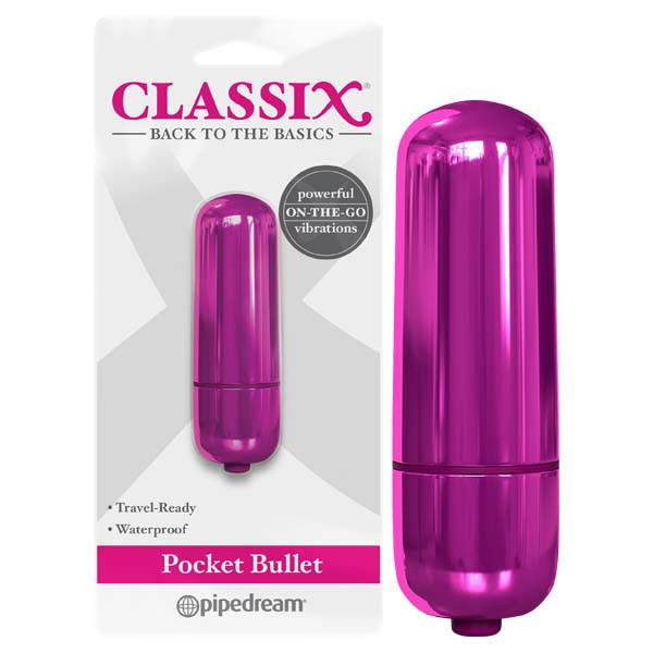 Metallic Pink 5.6 cm Bullet