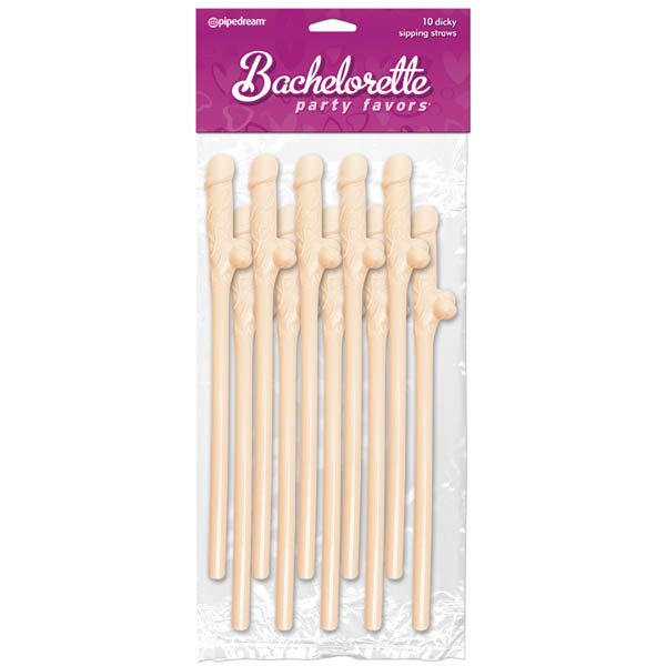 Flesh Straws - Set of 10