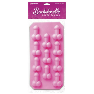 Pink Silicone Ice Tray