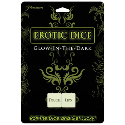 Glow in the Dark Couple's Dice Game
