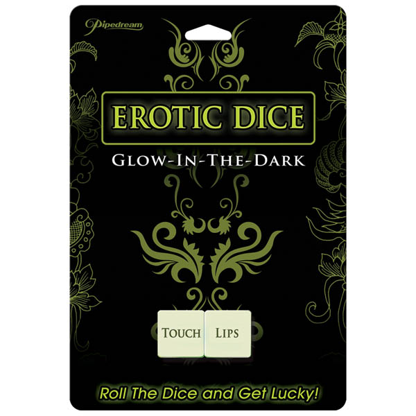 Glow in the Dark Couple's Dice Game