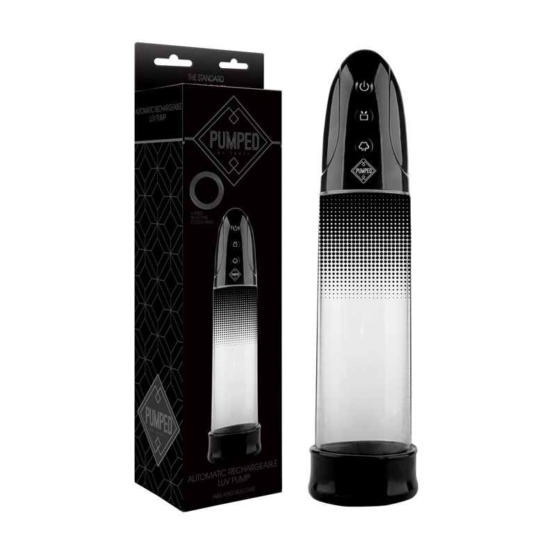 Black USB Rechargeable Powered Penis Pump