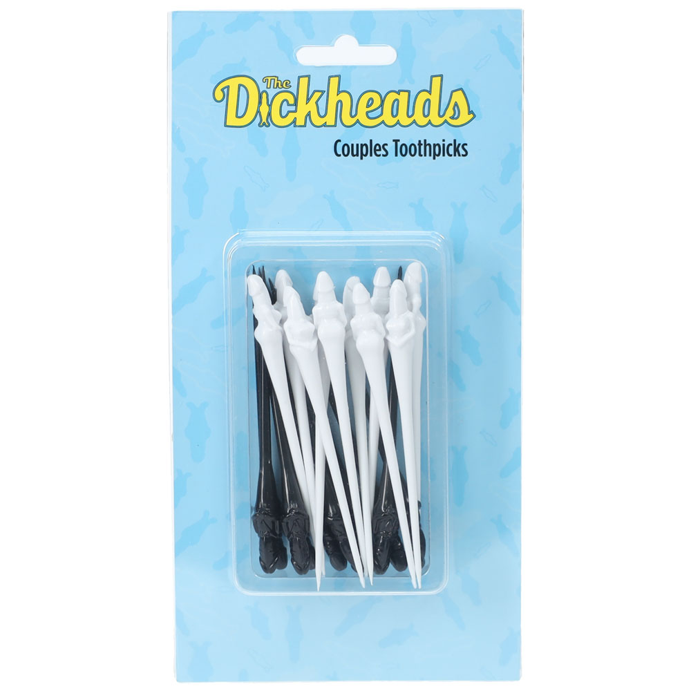 Black/White Novelty Toothpicks - 20 Pack