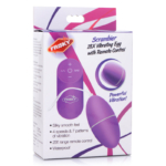 Purple Vibrating Egg with Wireless Remote