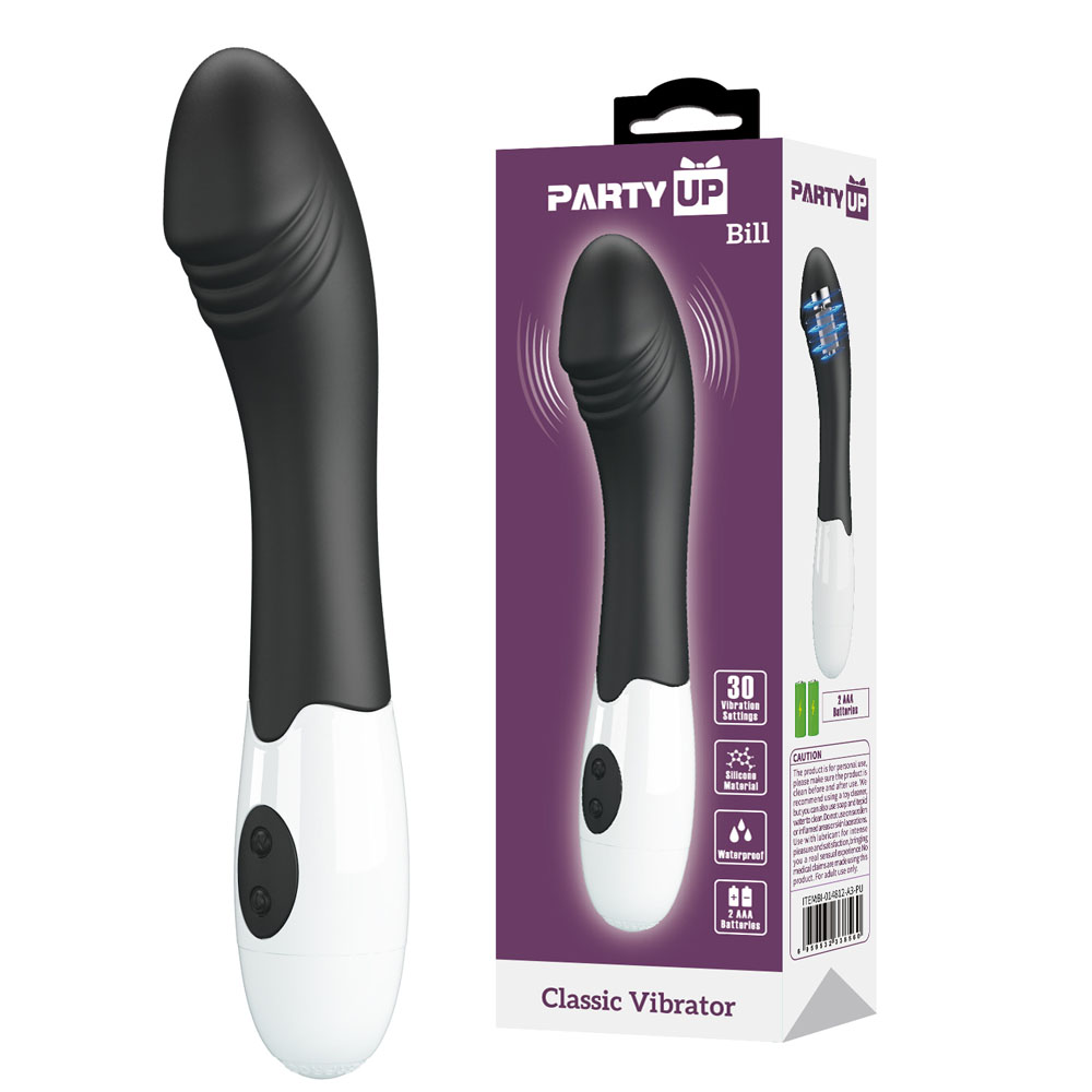 Black 19 cm Vibrator