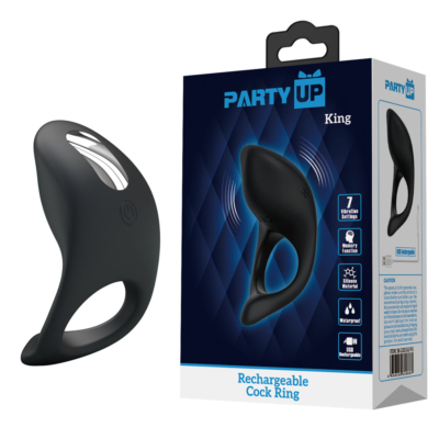 Black USB Rechargeable Cock Ring