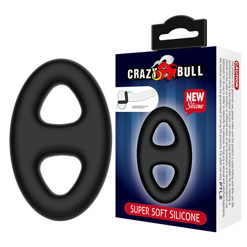 Black Cock & Ball Ring