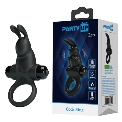 Black Vibrating Cock Ring