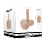 Flesh USB Rechargeable Male Torso with Vibrating 17.8 cm Penis