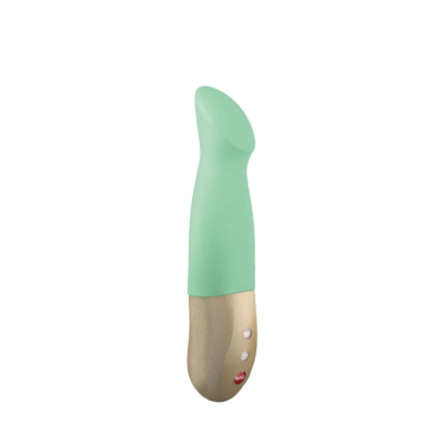 Pistachio Green 17.5 cm USB Rechargeable Thrusting Vibrator