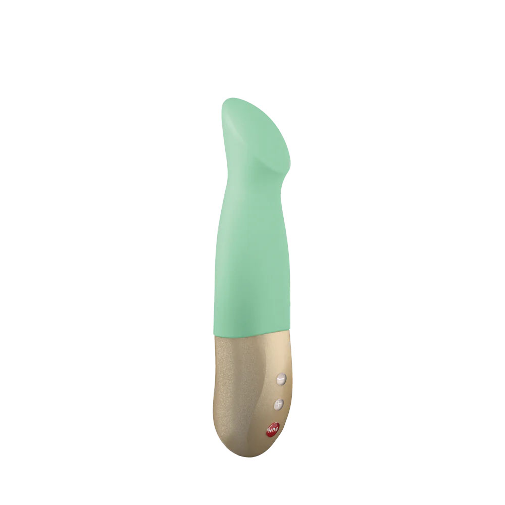 Pistachio Green 17.5 cm USB Rechargeable Thrusting Vibrator