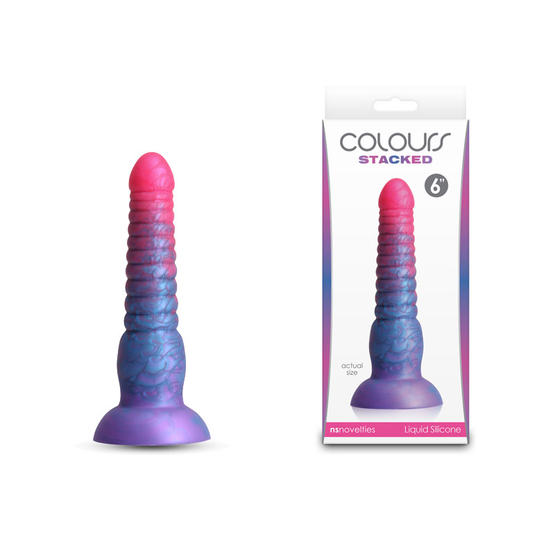 Pink/Blue 16 cm Fantasy Dildo