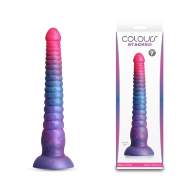 Pink/Blue 23 cm Fantasy Dildo