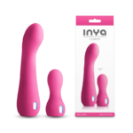 Pink USB Rechargeable Vibrators - Set of 2 Sizes