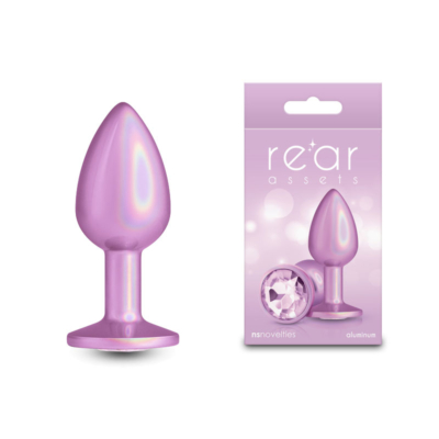 Iridescent Pink 7.1 cm Small Butt Plug