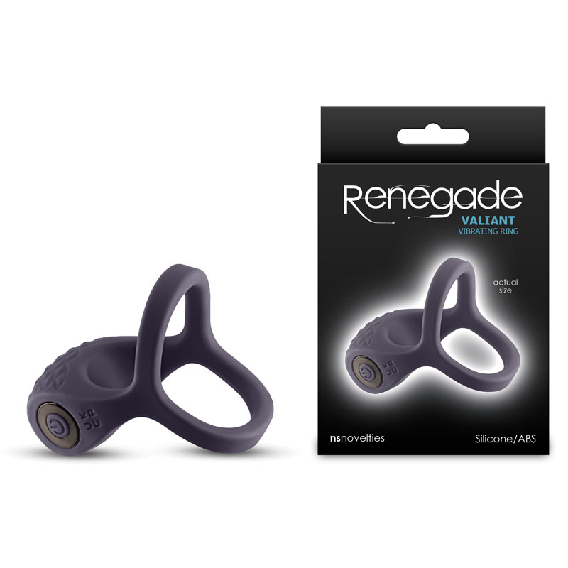 Grey USB Rechargeable Cock Ring