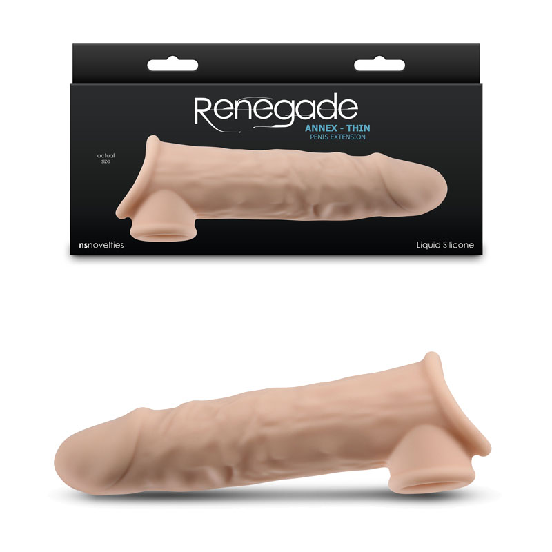 Flesh 19.4 cm Penis Extender Sleeve