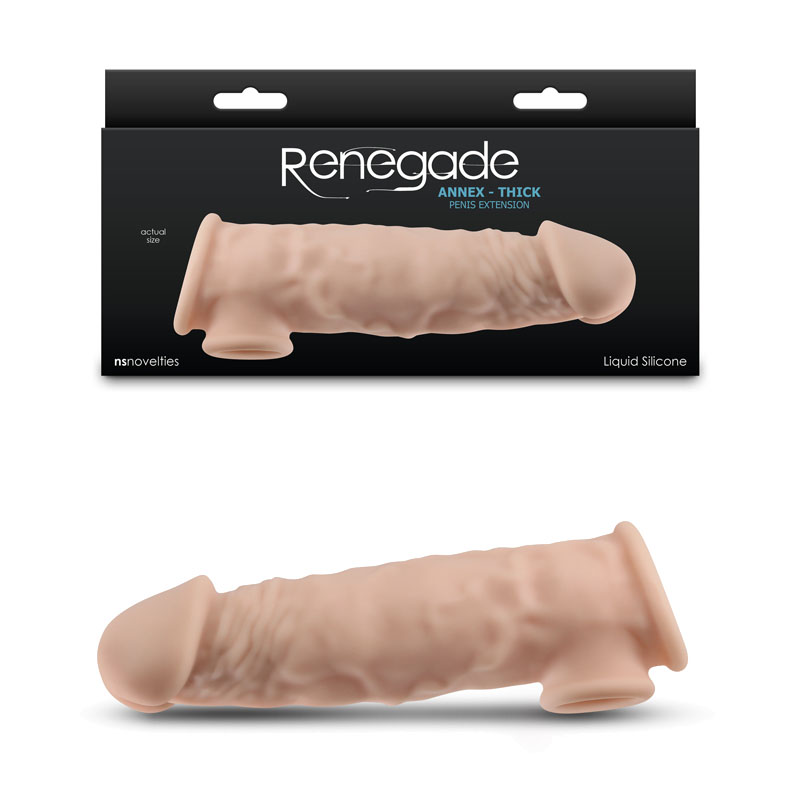 Flesh 18.6 cm Penis Extender Sleeve