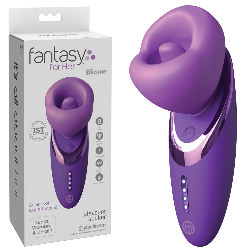 Purple USB Rechargeable Sucking