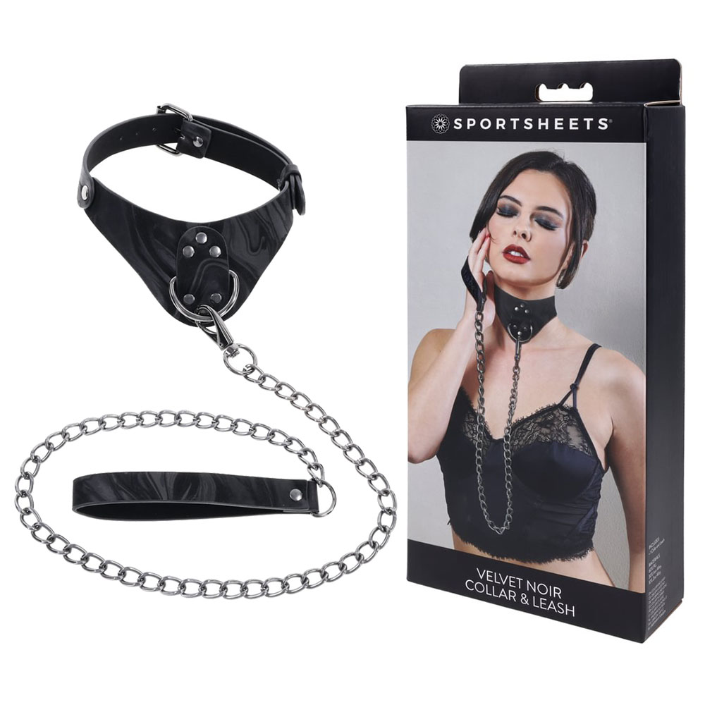 Black Restraint & Leash