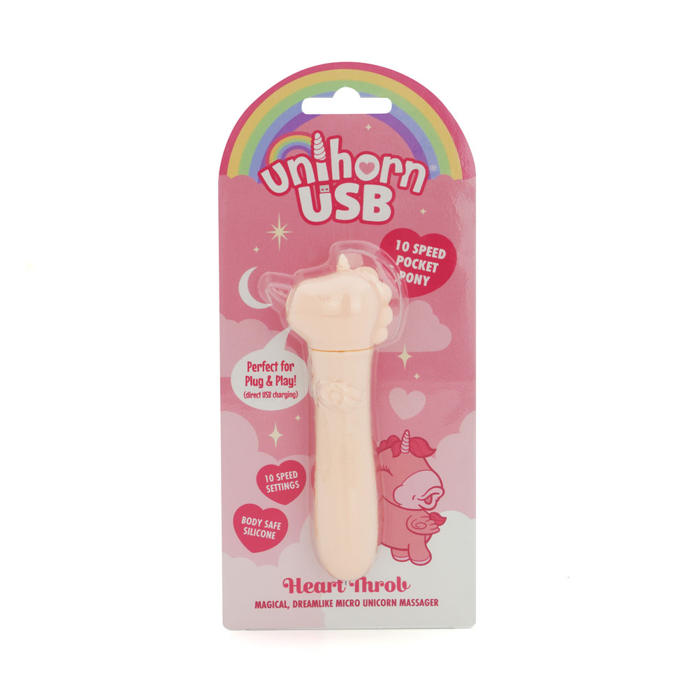 Coral USB Rechargeable Vibrating Bullet