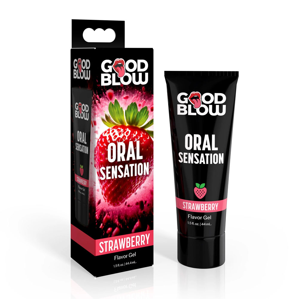 Strawberry Flavoured Oral Sex Gel - 44 ml Tube