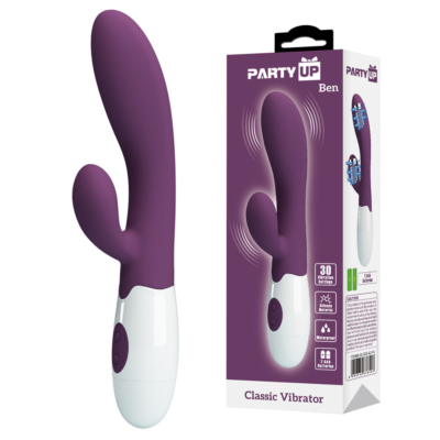 Purple 20 cm Rabbit Vibrator