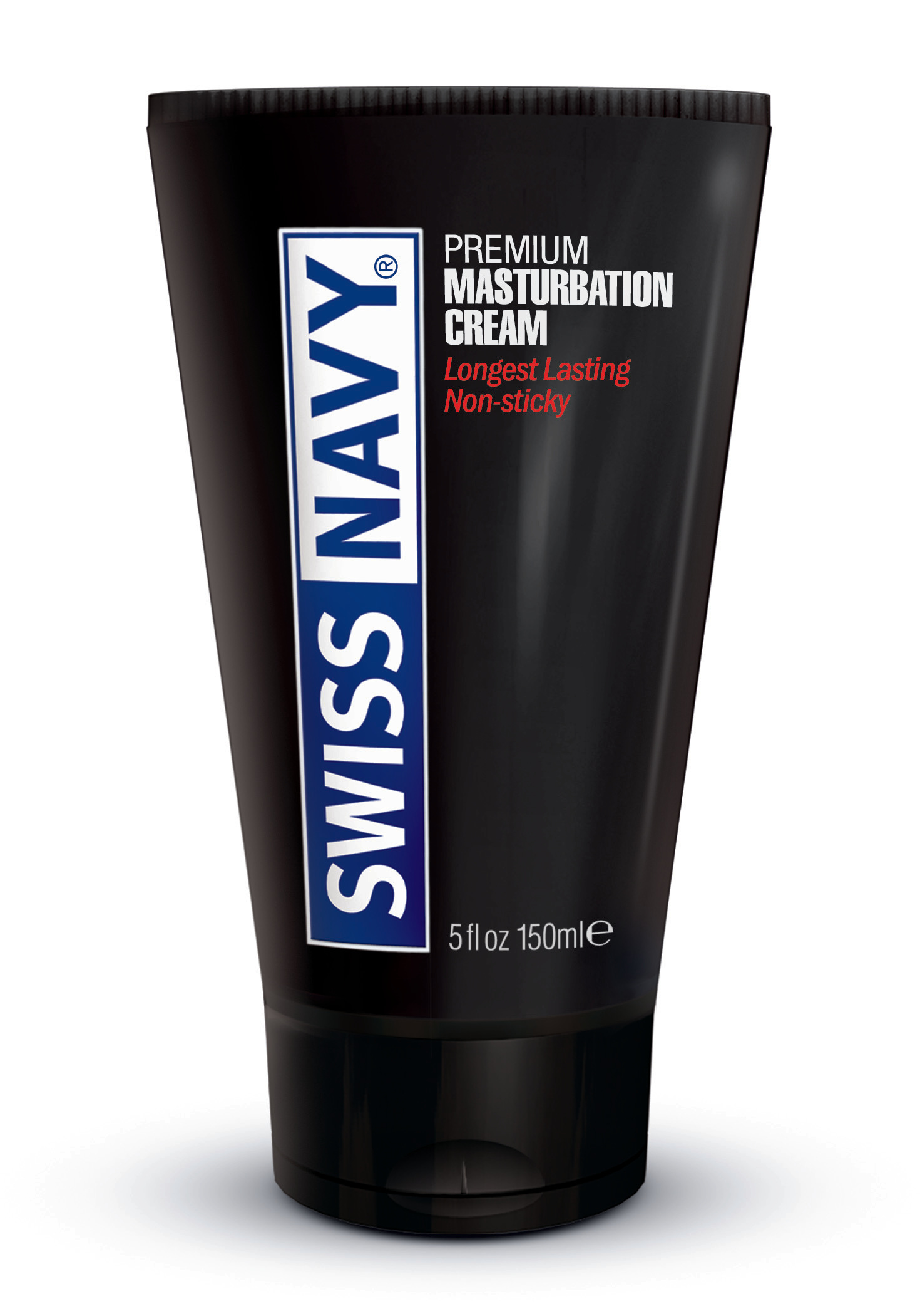 <p>Swiss Navy Premium Masturbation Cream is a silky smooth cream lubricant created specifically for masturbation. Swiss Navy Masturbation Cream does not leave a greasy feel even though it is oil and silicone based. It is a thick cream that melts with each stroke