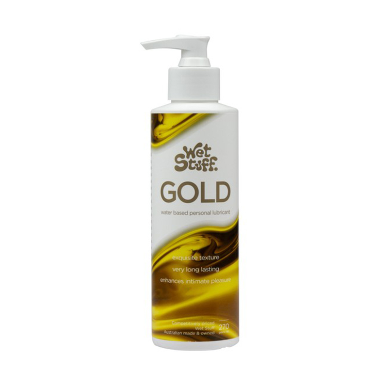 <p>Wet Stuff Gold is an extra long lasting