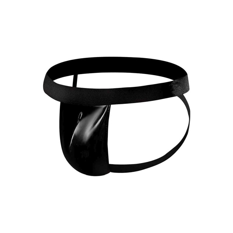 Male Power Jock Wet Look - Image 3