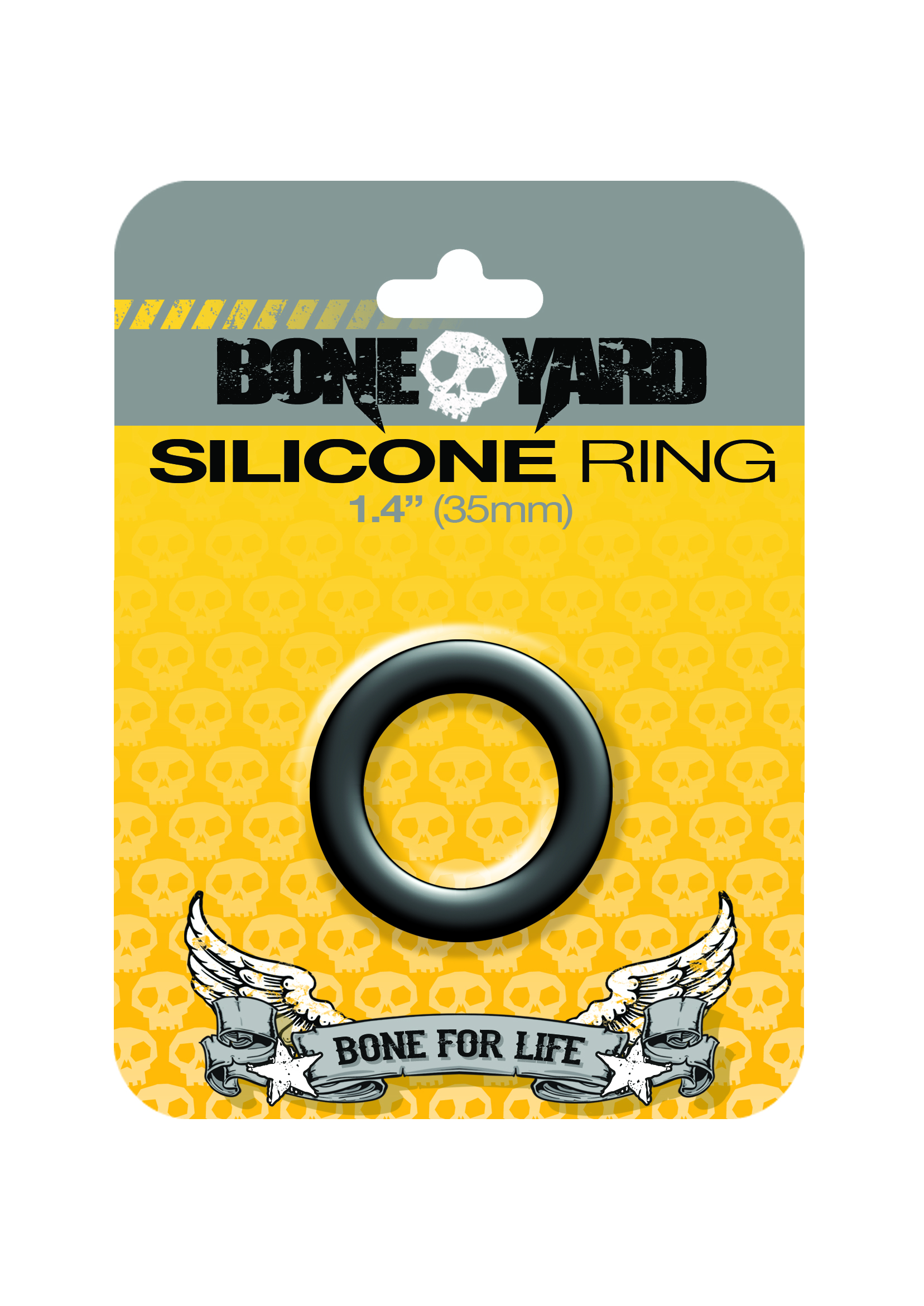Boneyard Silicone Ring 35mm Black - Image 7