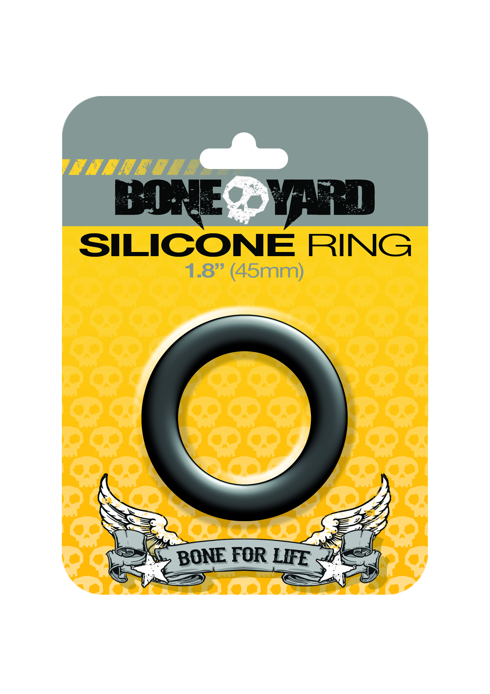 Boneyard Silicone Ring 45mm Black - Image 7