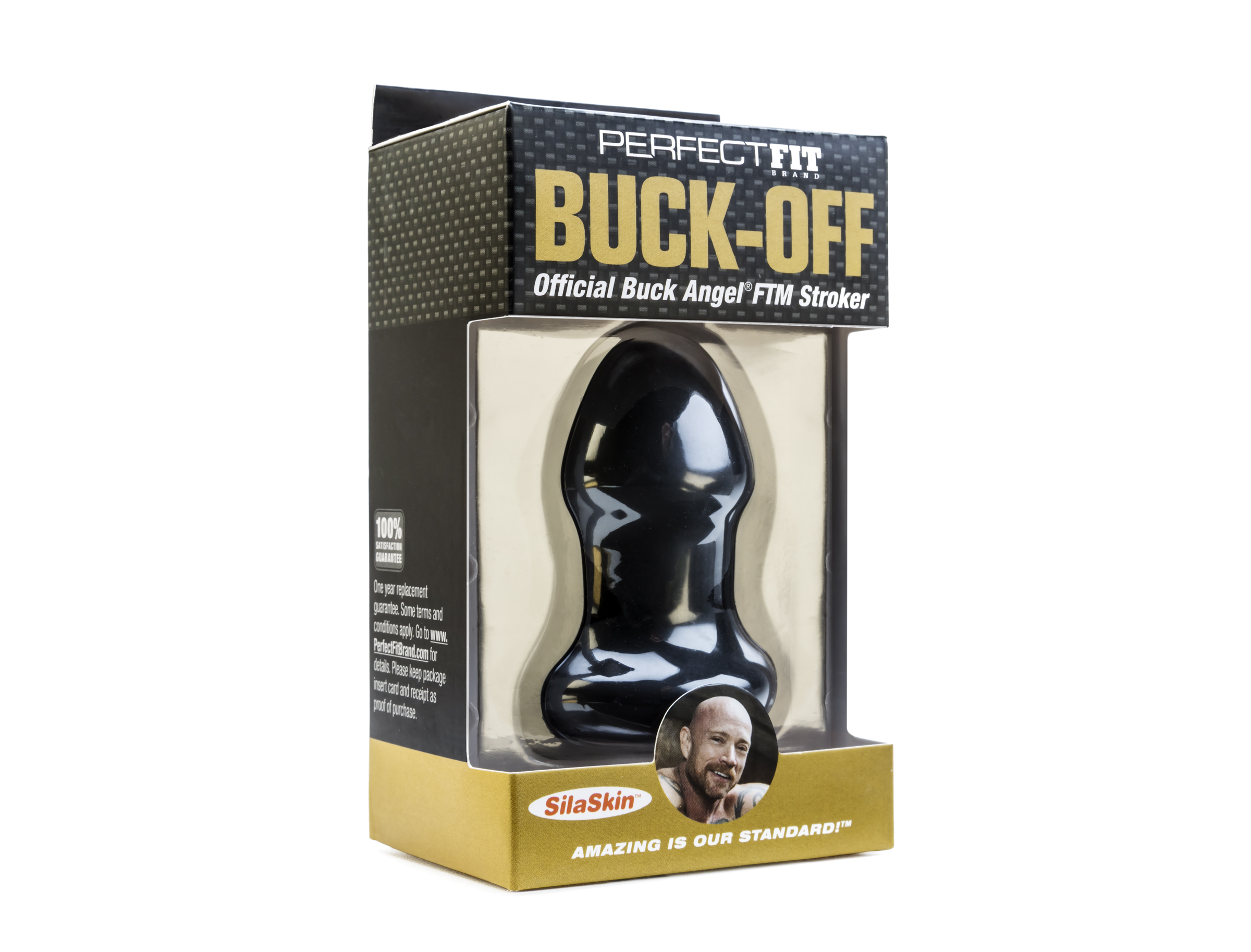 Made with Perfect Fit’s ultra-soft SilaSkin™ the Buck-off is so pleasurable to touch it is addictive. This is Buck’s signature toy sized for the transman who has started transition. As Buck says "Loving your new body is what it’s all about.”
